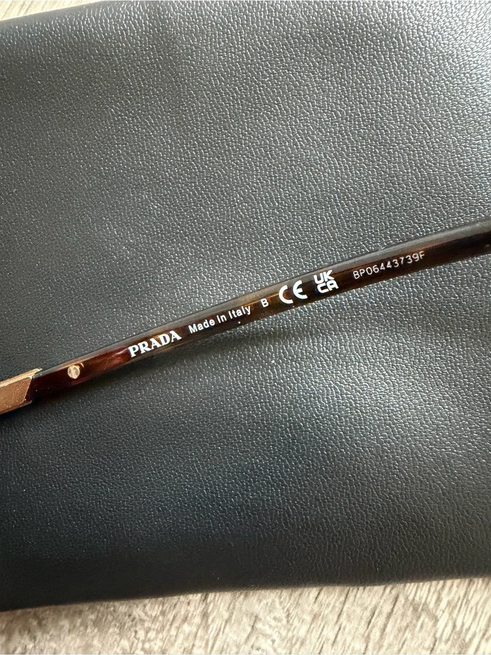 Prada Dark Tortoiseshell Cat-Eye Sunglasses